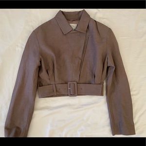 Babaton jacket with buckle small